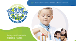 Desktop Screenshot of kidsspotrehab.com